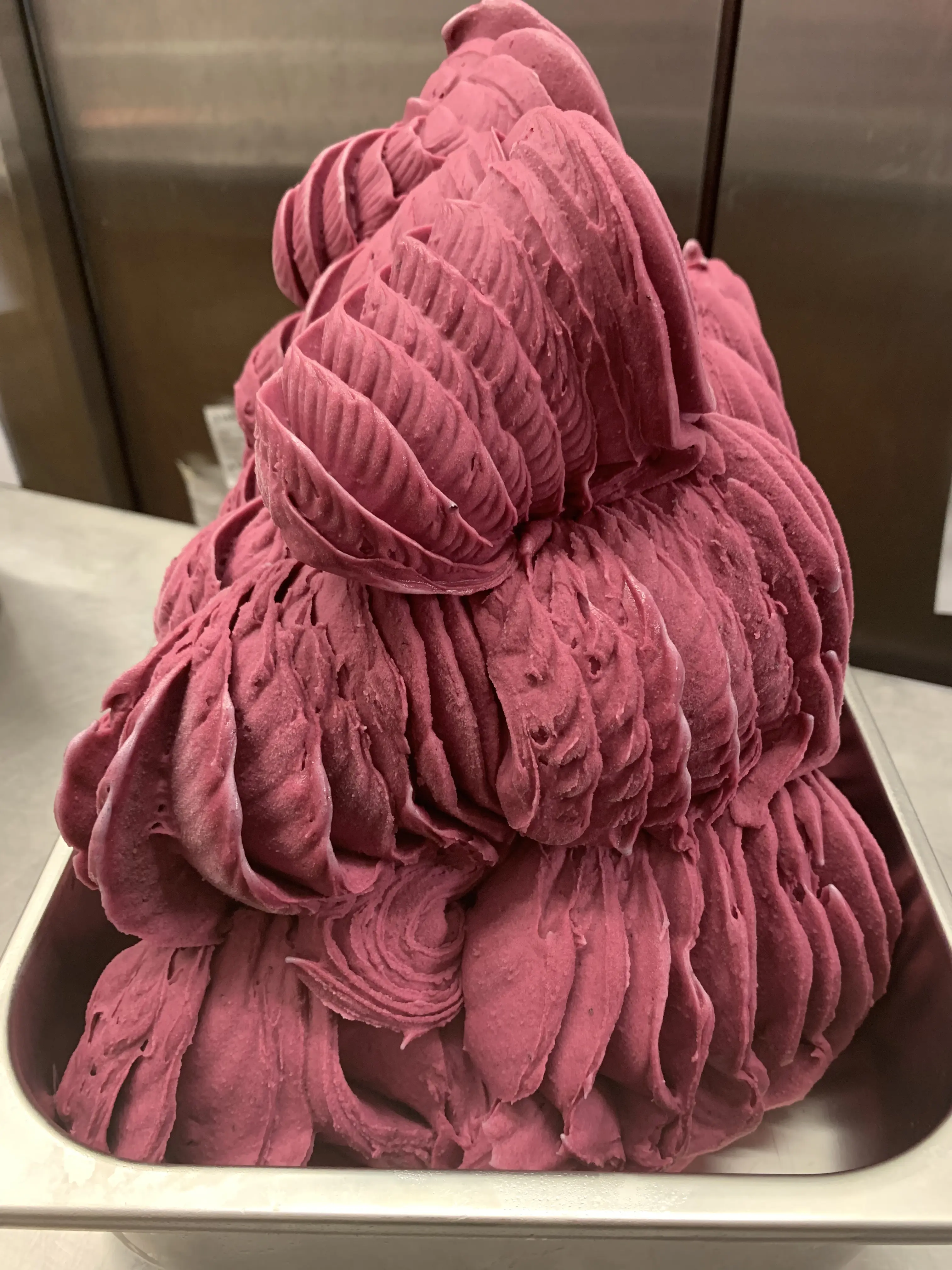 Vegansk gelato gjord dagligen på Gelateria Amore pizzeria Hornstull Stockholm