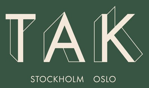 TAK Stockholm Oslo logotyp